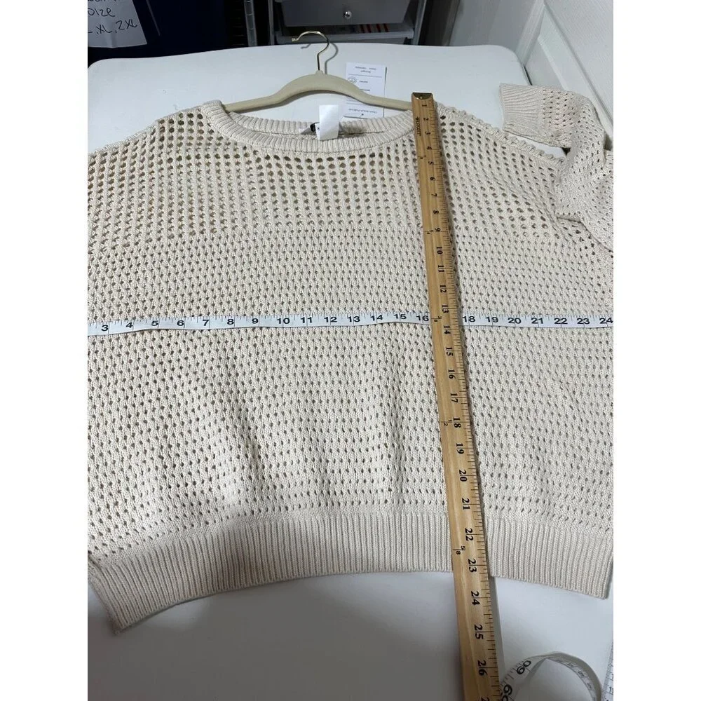 Isabella Activewear Women's Open Stitch Pullover Size XL NWT - Picture 7 of 7
